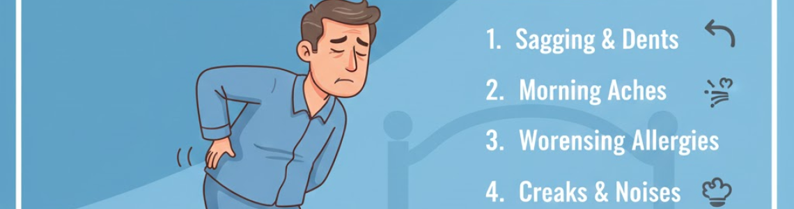 7 Signs Your Mattress Is Aging Faster Than You Think 7 Signs Your Mattress Is Aging Faster Than You Think