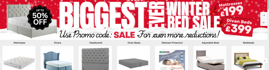 Biggest Ever Winter Bed Sale Now On!