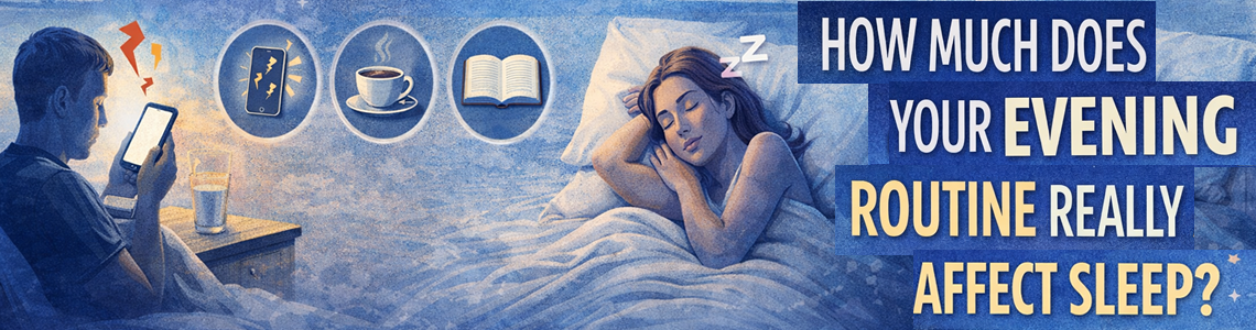 Does Your Evening Routine Really Affect the Quality of Your Sleep? Does Your Evening Routine Really Affect the Quality of Your Sleep?