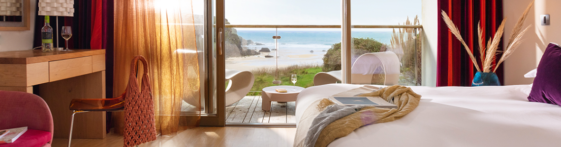 Scarlet Hotel - an eco-sanctuary, harmonizing with the natural beauty of the Atlantic coastline