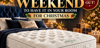 Want a New Bed for Christmas? Order This Weekend and Don't Miss Out!