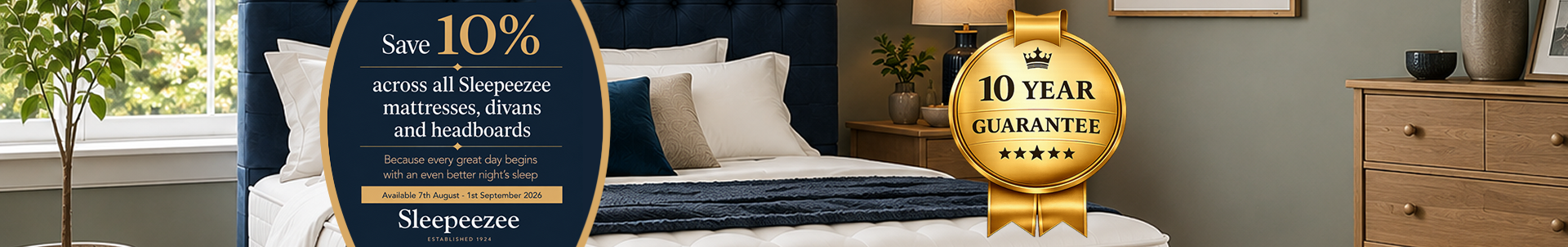 Sleepeezee Extra 10% off
