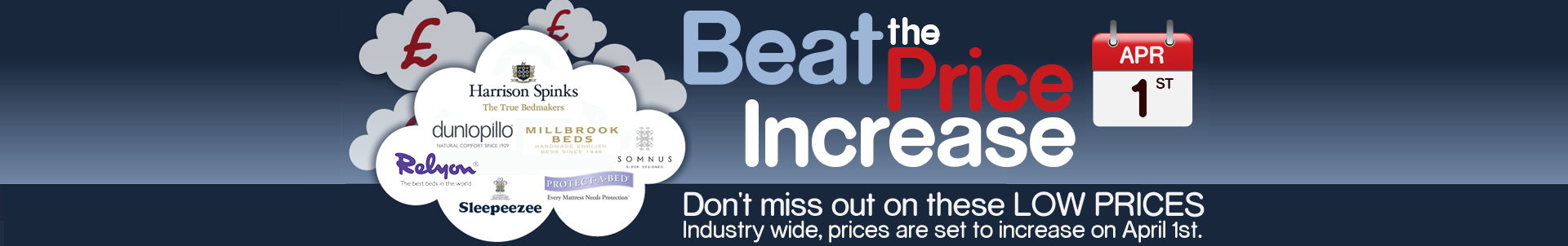 Beat the Price Increase
