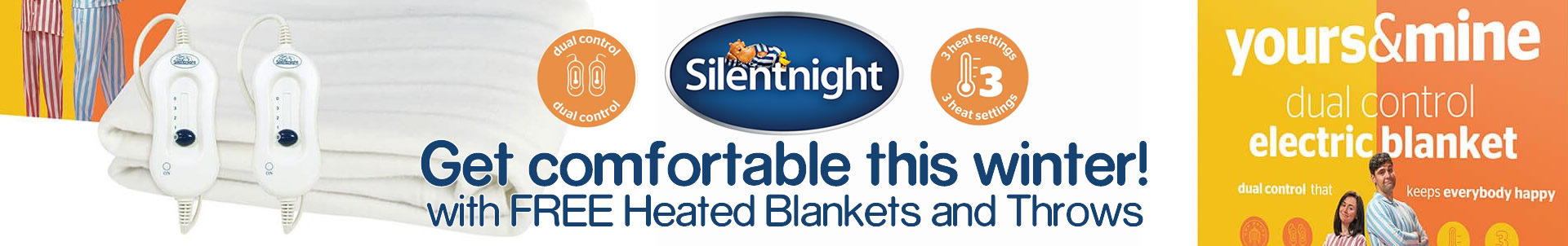 Silentnight Free Heated Blankets and Throws