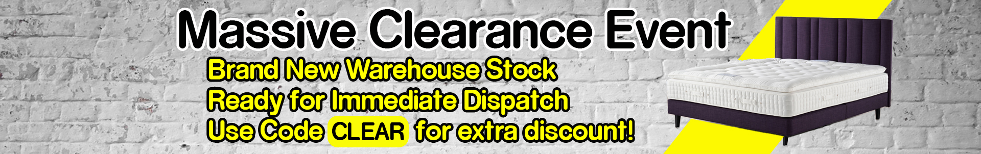 Clearance Mattress Sale