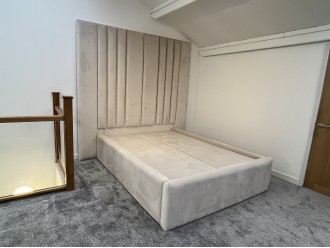 Motion Sleep Isla King Size Bed in Mother of Pearl