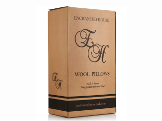 Enchanted House Wool Pillow