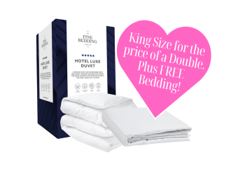 FREE GIFT - Fine Bedding Company Bedding Set (King Size)