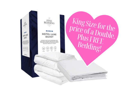 FREE GIFT - Fine Bedding Company Bedding Set (King Size)