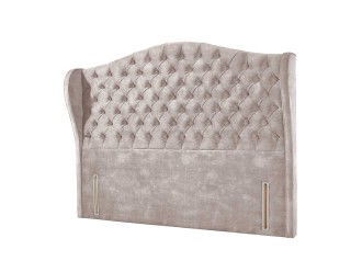 Harrison Spinks Churchill Deep Floor Standing Winged Headboard