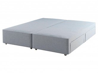 Hypnos Hypnos HIDEAWAY DIVAN BASE **SPECIAL SIZE** 180X190 IMPERIO TURQUOISE RRP £1500 