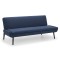 Julian Bowen Gaudi Curled Base Sofabed Blue
