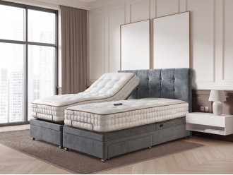 Motion Sleep Premium Natural 5000 i-Motion Adjustable Divan Bed Set