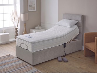 Motion Sleep Gel Premium Pillow Top Adjustable Divan Bed Set