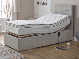 Motion Sleep Kingston Luxury Pillowtop Adjustable Divan Bed Set