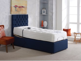 Motion Sleep Premium Natural 1500 Top Adjustable Divan Bed Set