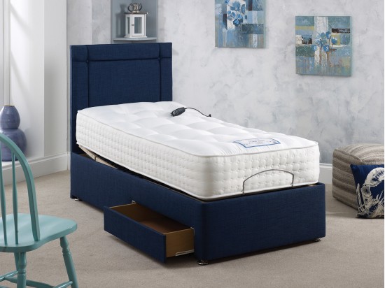 Motion Sleep Premium Natural 2000 Top Adjustable Divan Bed Set