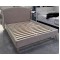 Silentnight King Size Bed in Soft Pink with matching Rochester headboard