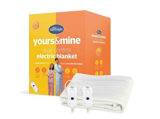 Silentnight Yours & Mine Dual Control Electric Blanket
