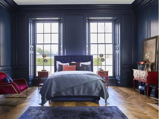 Sleepeezee Blossom Winged Floor Standing Headboard Sleepeezee Blossom Winged Floor Standing Headboard