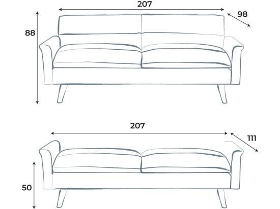 Sweet Dreams Austin Sofa Bed