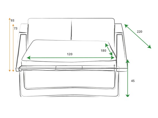 Sweet Dreams Barrow Sofa Bed