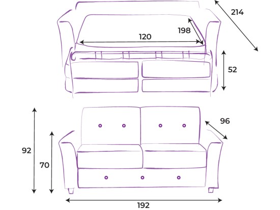 Sweet Dreams Eliza Sofa Bed Sweet Dreams Eliza Sofa Bed