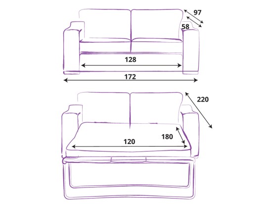 Sweet Dreams Maxine Sofa Bed